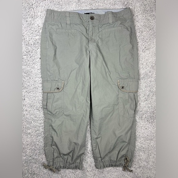 Tommy Hilfiger Pants Womens 6 Capri Mid Rise Y2K Style Pedal Pushers Vacation - Picture 1 of 5